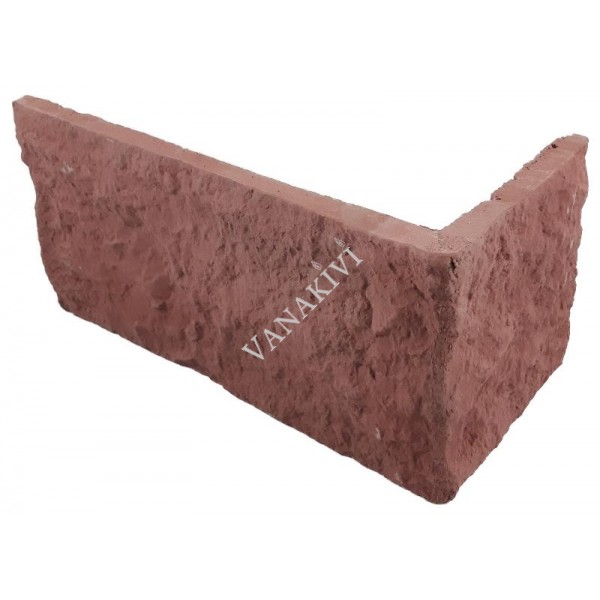 Decorative stone Almeria Claret cornerstone
