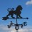 Weathervane Lion