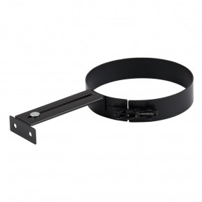 Flue pipe clips Ø120mm black