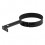 Flue pipe clips Ø130mm black