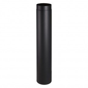 Flue pipe Ø130mm 100cm black