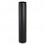 Flue pipe Ø180mm 100cm black