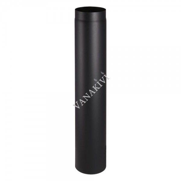 Flue pipe Ø180mm 100cm black