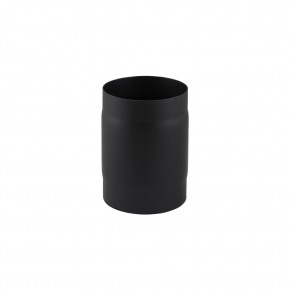 Flue pipe connection Ø160/160mm 25cm black