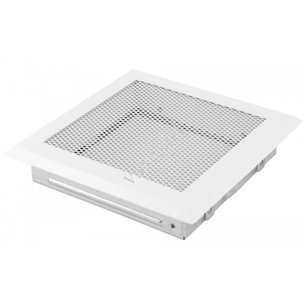 Ventilaton grate Classic 16x16cm white