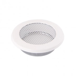 Ventilaton grate Classic 125mm white