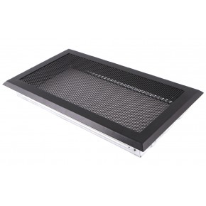 Ventilaton grate Classic 16x32cm black matt
