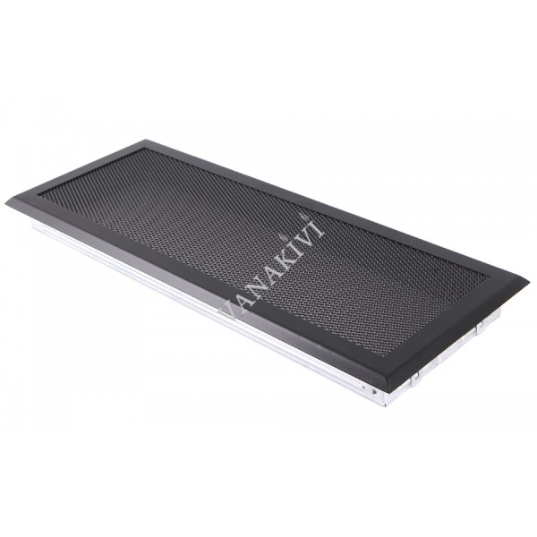 Ventilaton grate Classic 16x45cm black matt