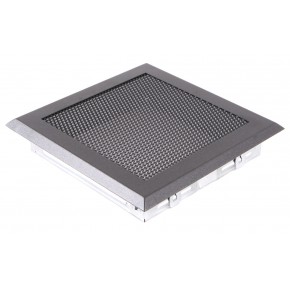 Ventilaton grate Classic 16x16cm graphite