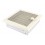 Ventilaton grate Classic 16x16cm with venetian blind glittery cream