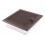 Ventilaton grate Classic 16x16cm with venetian blind glittery brown