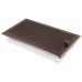 Ventilaton grate Classic 16x32cm with venetian blind antique copper
