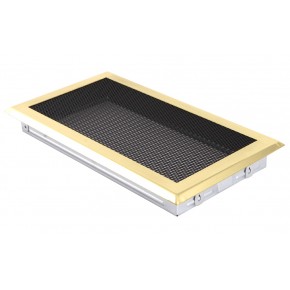 Ventilaton grate Classic 16x32cm brass