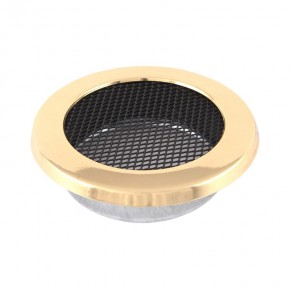 Ventilaton grate Classic 160mm brass