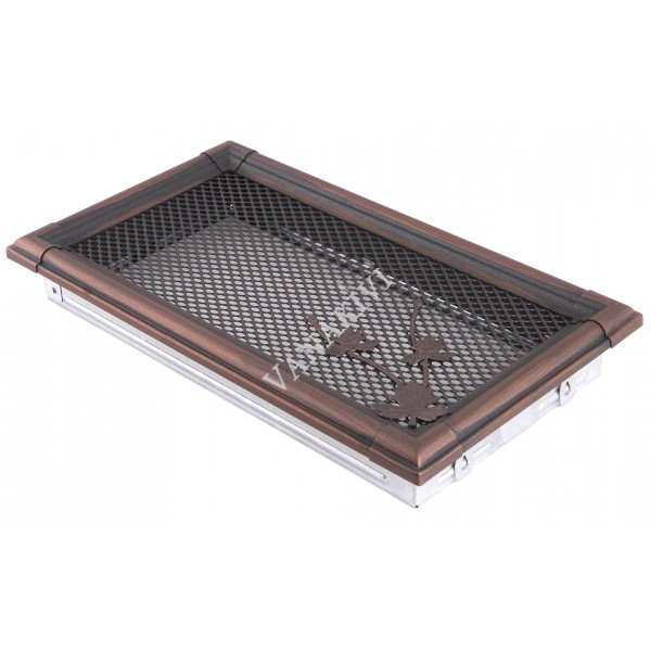Ventilaton grate Retro 16x32cm copper patina