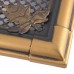 Ventilaton grate Retro 16x16cm golden patina