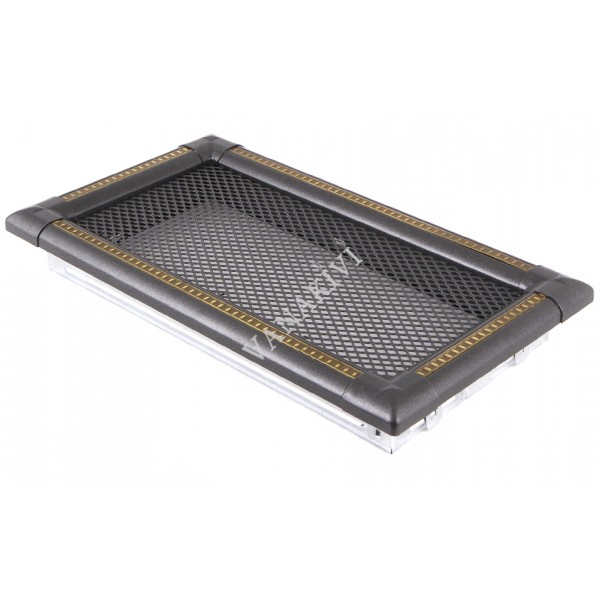 Õhurest Exclisive 16x32cm grafiithall / messing-paatina