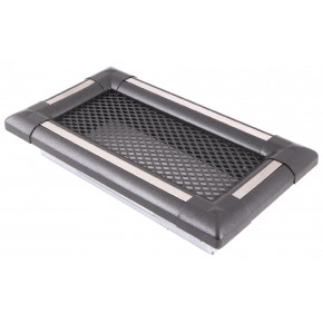 Ventilaton grate Exclisive 10x20cm graphite / inox