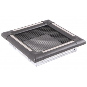 Õhurest Exclisive 16x16cm grafiithall / inox