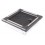 Ventilaton grate Exclisive 16x16cm with venetian blind graphite / inox