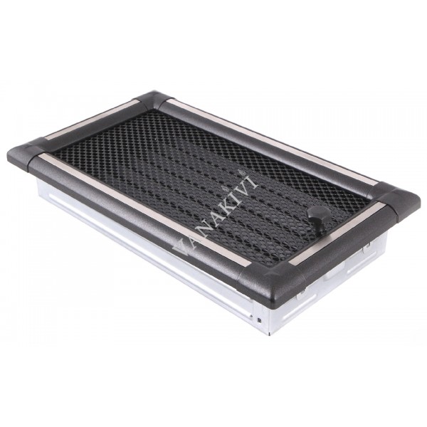 Õhurest Exclisive 16x32cm grafiithall / inox suletav