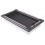 Ventilaton grate Exclisive 16x32cm with venetian blind graphite / inox