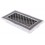 Ventilaton grate Deco 10x20cm silver patina