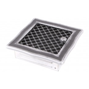 Õhurest Deco 16x16cm hõbe paatina suletav