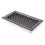 Ventilaton grate Deco 16x32cm silver patina