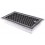 Ventilaton grate Deco 16x32cm with venetian blind silver patina