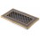 Ventilaton grate Deco 10x20cm golden patina