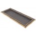 Ventilaton grate Deco 16x45cm golden patina