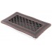 Ventilaton grate Deco 10x20cm copper patina