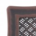 Ventilaton grate Deco 16x16cm copper patina