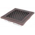 Ventilaton grate Deco 16x16cm copper patina
