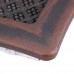 Ventilaton grate Deco 16x45cm copper patina