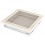 Ventilaton grate Trend 16x16cm glittery cream