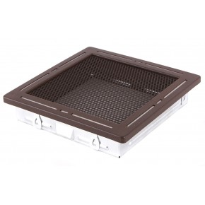 Ventilaton grate Trend 16x16cm glittery brown