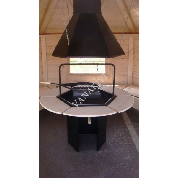 Grill house fire pit "Stoveman"