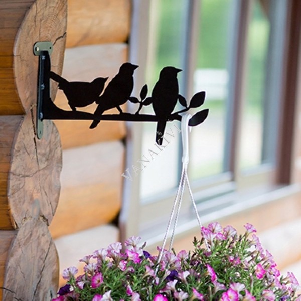 Hanging basket bracket Birds