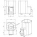 Sauna stove Stoveman 13-M-LS