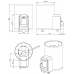 Sauna stove Stoveman 13R-M-LS