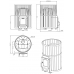 Sauna stove Stoveman CROWN 20R-M