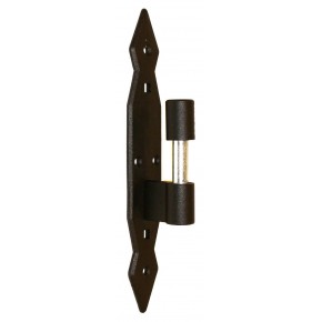 Gate hinge hook CA25 black (for ZAP gate hinge)