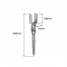 Ground screw post support PWU 80x685mm