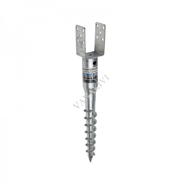 Ground screw post support PWU 90x685mm