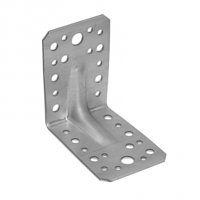 Angle bracket 90x90x65x2,5mm reinforced