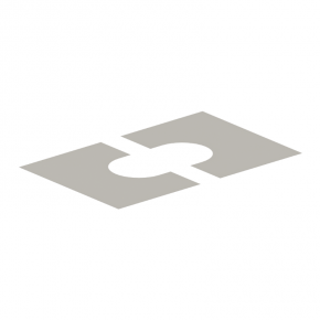 Decorative sealing plate Vilpra Ø230mm/26-40°