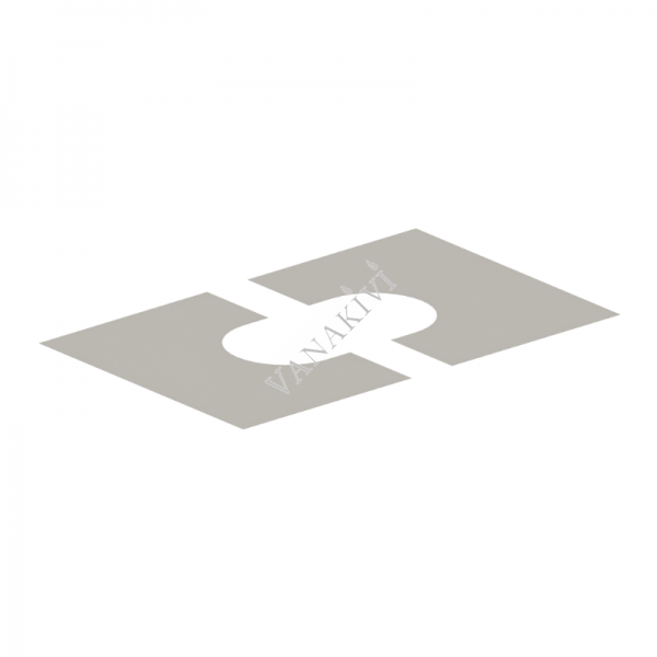 Decorative sealing plate Vilpra Ø250mm/0-25°
