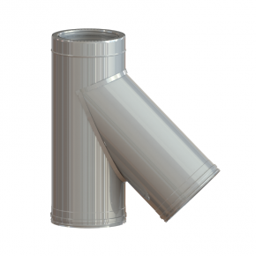 Double wall shimney Vilpra DW25 T-pipe Ø200mm/45°